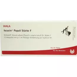 ISCUCIN populi Síla F Ampule, 10X1 ml