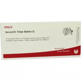 ISCUCIN tiliae Starch G Ampule, 10X1 ml