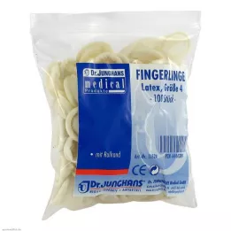 FINGERLING OP Latex velikost 4 válcovaný, 100 ks
