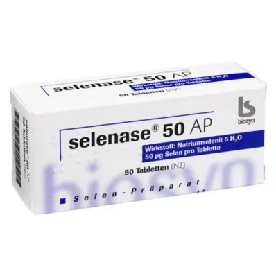Selenase 50 AP tablety, 50 ks