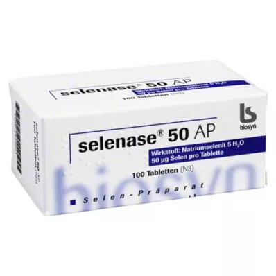 Selenase 50 AP tablety, 100 ks