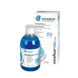 MIRADENT Ústní výplach mirafluor CHX 0,06 %, 500 ml