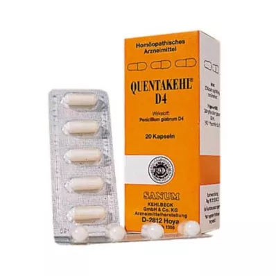 Quentakehl D 4 kapsle, 20 ks