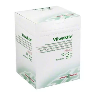 Vliwaktiv 10x10cm sterilní, 20 ks