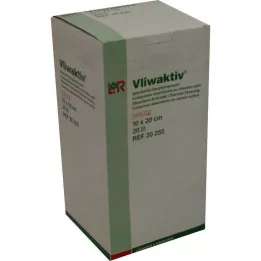 VLIWAKTIV Odsávačka s aktivním uhlím sterilní 10x20 cm, 20 ks