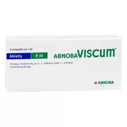ABNOBAVISCUM Abietis D 30 ampulí, 8 ks