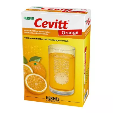 HERMES Cevitt Orange šumivé tablety, 60 ks