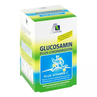 GLUCOSAMIN 500 mg+chondroitin 400 mg kapsle, 180 ks