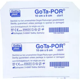 GOTA-POR Sterilní náplast na rány 80x100 mm, 1 ks