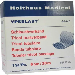 SCHLAUCHVERBAND Ypselast velikost 5 20 m bílá, 1 ks