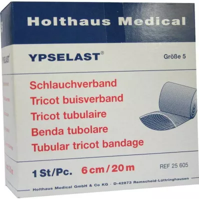SCHLAUCHVERBAND Ypselast velikost 5 20 m bílá, 1 ks