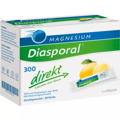 MAGNESIUM DIASPORAL 300 přímých granulí, 20 ks