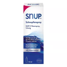 SNUP Nosní sprej proti rýmě 0,05%, 10 ml