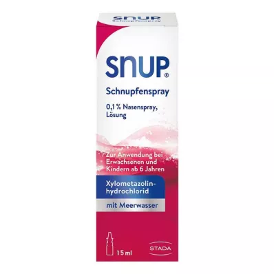 Snup sprej proti nachlazení 0,1% nosní sprej, 15 ml