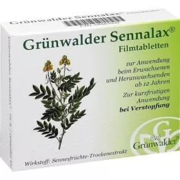 GRÜNWALDER Sennalax potahované tablety, 30 ks