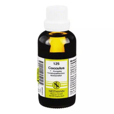 COCCULUS F Komplex č. 125, ředění, 50 ml