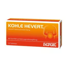 KOHLE Tablety Hevert, 20 ks