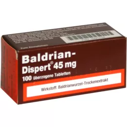 BALDRIAN DISPERT 45 mg potahované tablety, 100 ks