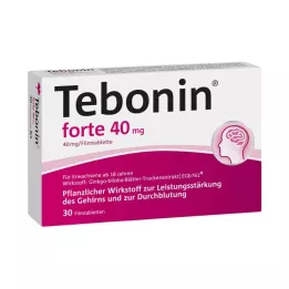 TEBONIN forte 40 mg potahované tablety, 30 ks