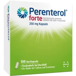 PERENTEROL forte 250 mg kapsle, 100 ks