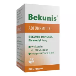BEKUNIS Bisakodyl 5 mg entericky potahované tablety, 80 ks