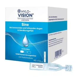 HYLO-VISION sinusové jednodávkové pipety, 60X0,4 ml