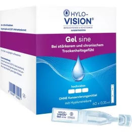 HYLO-VISION Gelové sinusové jednodávkové pipety, 60X0,35 ml