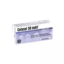 CEFASEL 50 výživných selenových tabulek, 100 ks
