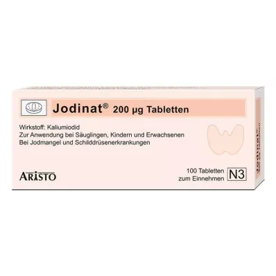 JODINAT 200 μg tablety, 100 ks