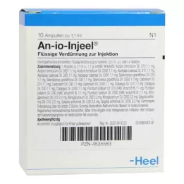AN-IO Ampule Injeel, 10 ks