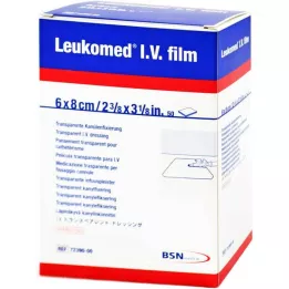 LEUKOMED I.V. filmová sádra, 50 ks