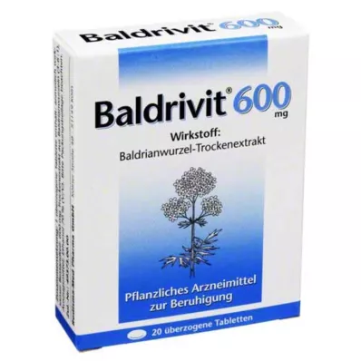BALDRIVIT 600 mg potahované tablety, 20 ks BALDRIVIT 600 mg potahované tablety, 20 ks