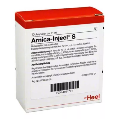 ARNICA INJEEL Ampule S, 10 ks