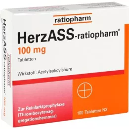 HERZASS-ratiopharm 100 mg tablety, 100 ks