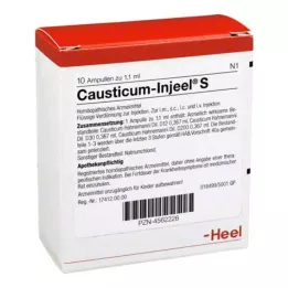 CAUSTICUM INJEEL Ampule S, 10 ks