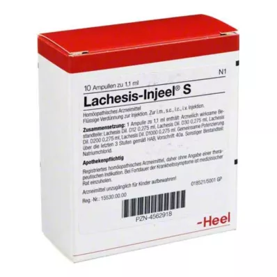 Lachesis Injeel S ampule, 10 ks
