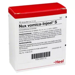 NUX VOMICA INJEEL Ampule S, 10 ks