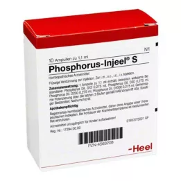 PHOSPHORUS INJEEL Ampule S, 10 ks