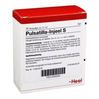 PULSATILLA INJEEL Ampule S, 10 ks