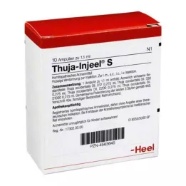 THUJA INJEEL Ampule S, 10 ks