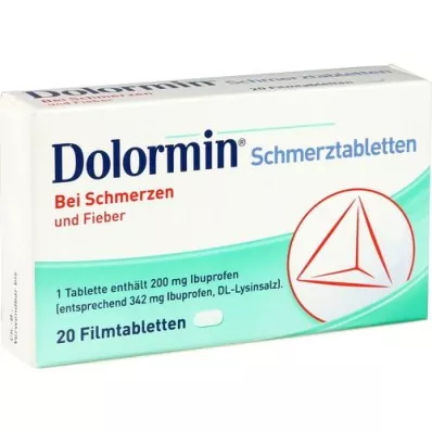 DOLORMIN Potahované tablety, 20 ks