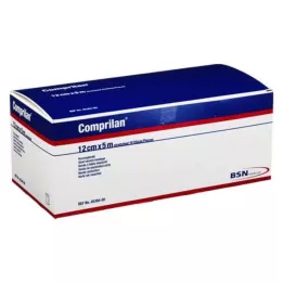 COMPRILAN Elastický obvaz 12 cm x 5 m, 10 ks