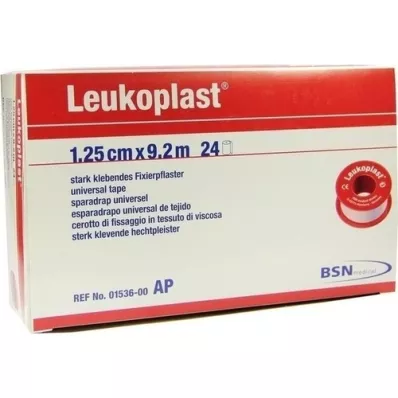 LEUKOPLAST 1,25 cmx9,2 m, 24 ks