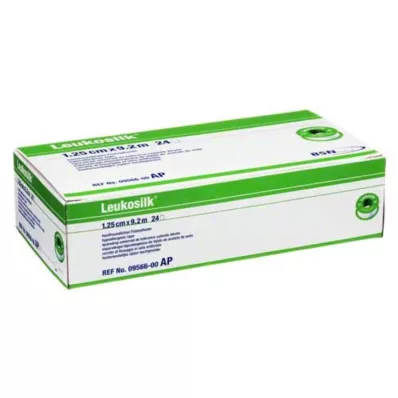LEUKOSILK 1,25 cmx9,2 m, 24 ks LEUKOSILK 1,25 cmx9,2 m, 24 ks