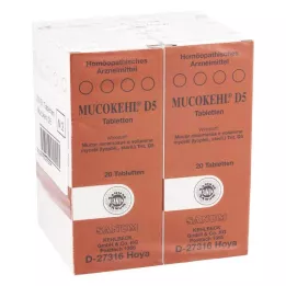 MUCOKEHL Tablety D 5, 10X20 ks