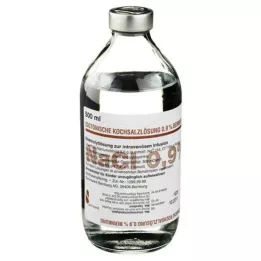 ISOTONISCHE Fyziologický roztok 0,9% Bernburg Inf.-L.Glass, 500 ml