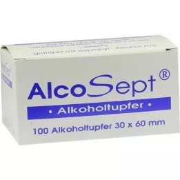 ALKOHOLTUPFER Alcosept, 100 ks