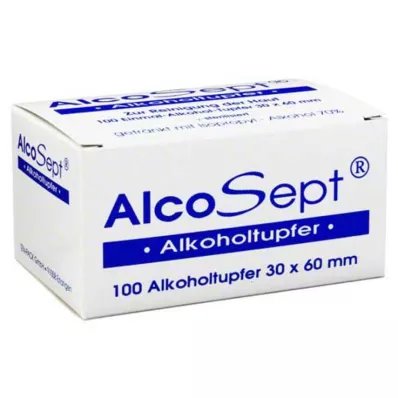 ALKOHOLTUPFER Alcosept, 100 ks