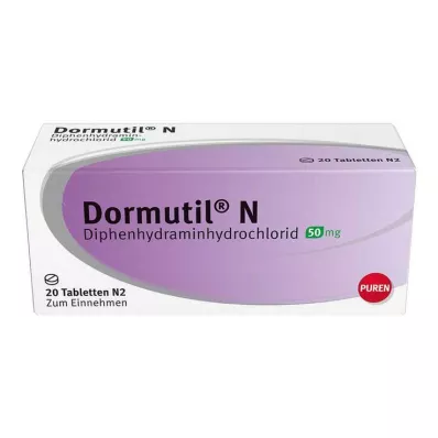 DORMUTIL Tablety N, 20 ks DORMUTIL Tablety N, 20 ks