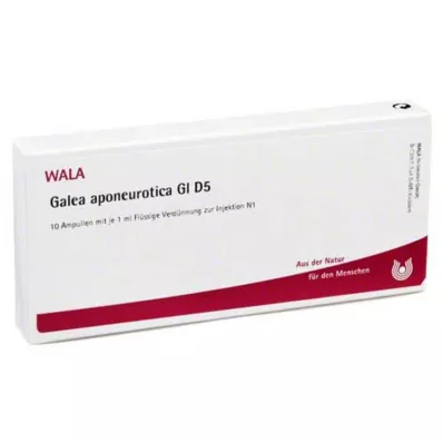 GALEA aponeurotica GL D 5 ampulí, 10X1 ml